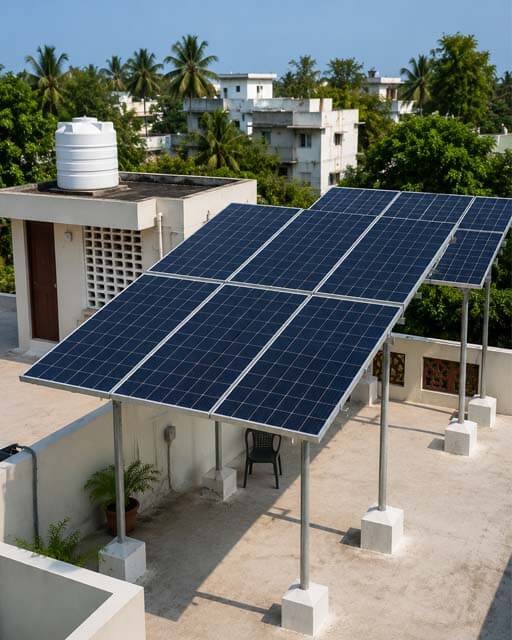 Rooftop solar site image